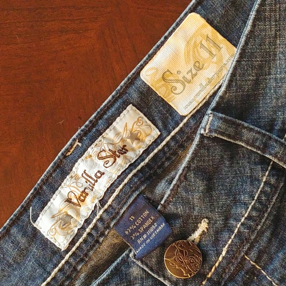 Vanilla Star Denim Jeans Size 11 - Picture 2 of 10